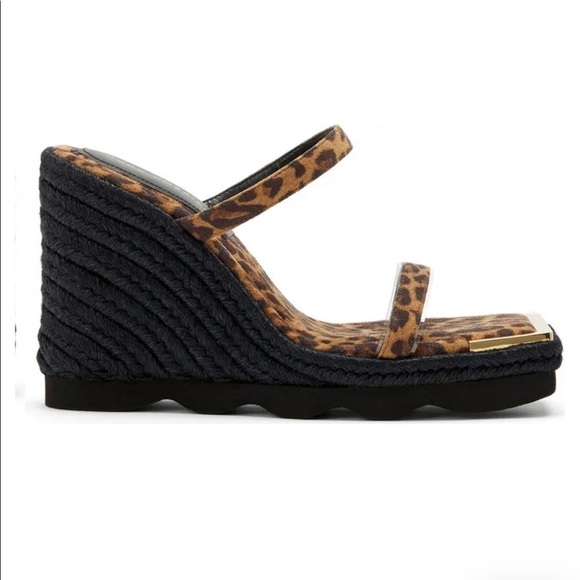 Espadrille Wedge Sandal GOOD AMERICAN Size 9.5 - Picture 2 of 7